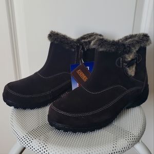 Khombu Brown Ankle Boots